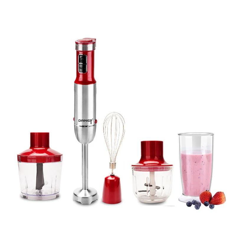 High quality 12 speed titanium 5 in 1 immersion hand blender Multifunctional blender for baby food meat egg