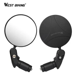 WEST BIKING Bike Side Rearview Cycling Rear Mirror For Bicycle MTB Road Reflecyive Rotated Motorcycle Rear View Bicycle Mirror