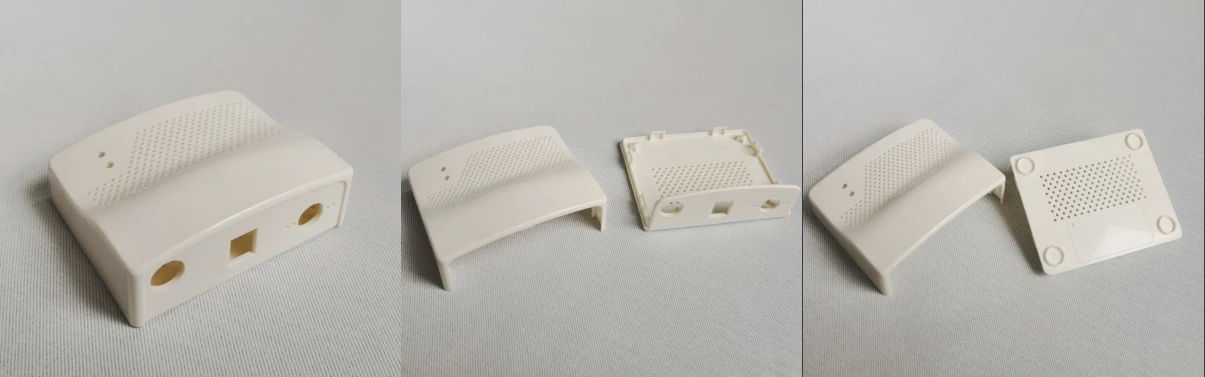 Plastic Router Enclosure Custom Plastic Injection Part