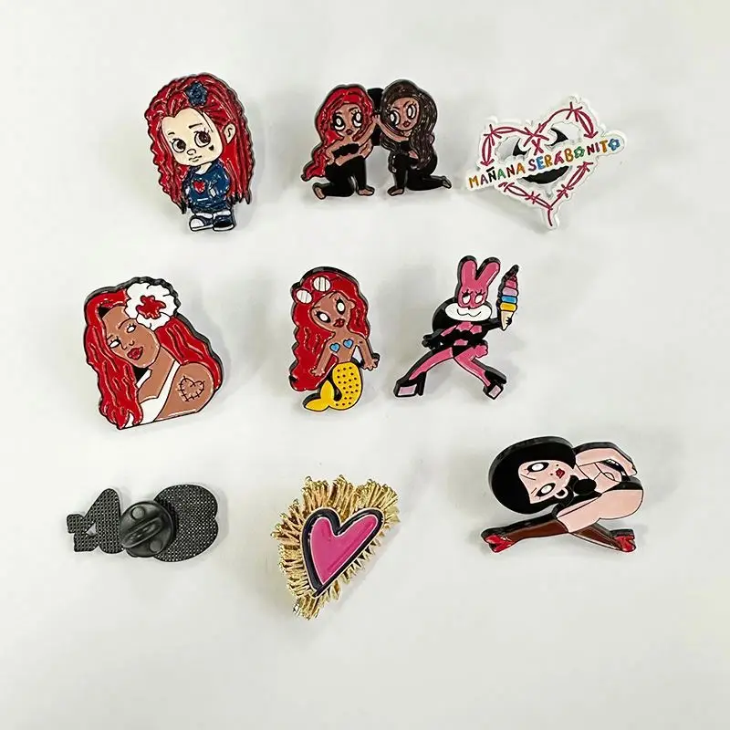 Custom Baseball Badge Label Pins for Cap Hat Enamel Baseball Team Pins For cloth Enamel pins for wholesale
