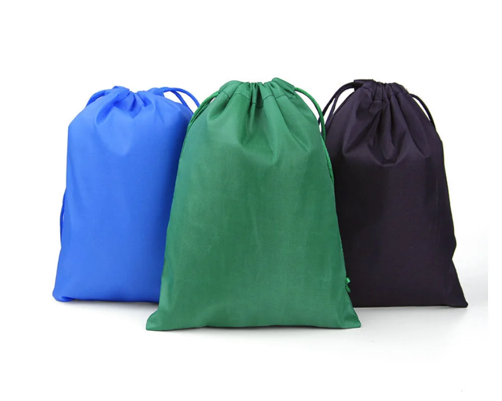 Custom 20*30 cm small drawstring bag dumbbell sports grip storage bags drawstring dust bag packaging