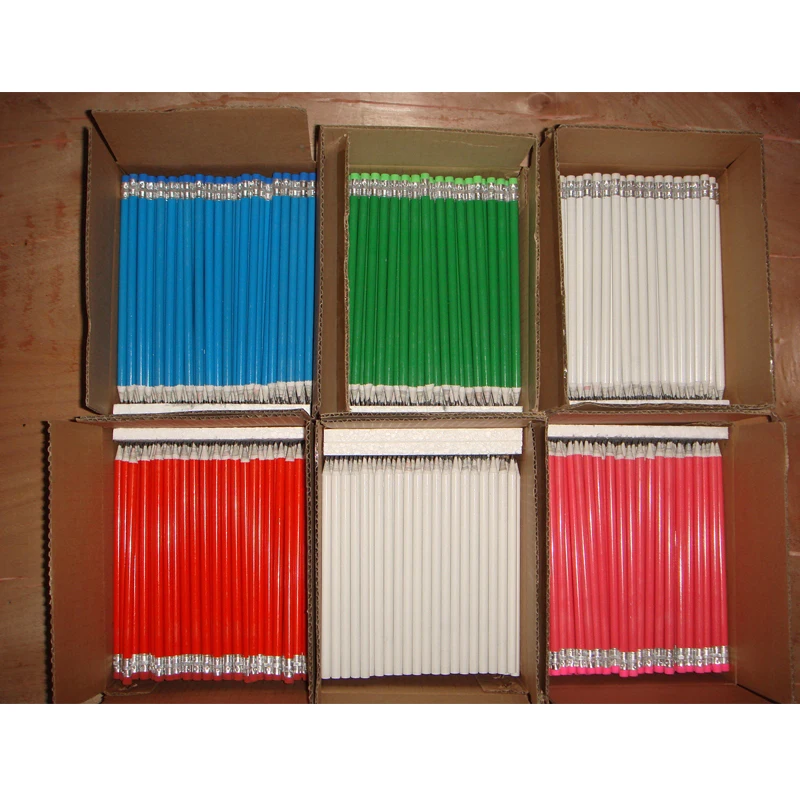 7 inches HB 2.0mm recycled newspaper pencil for