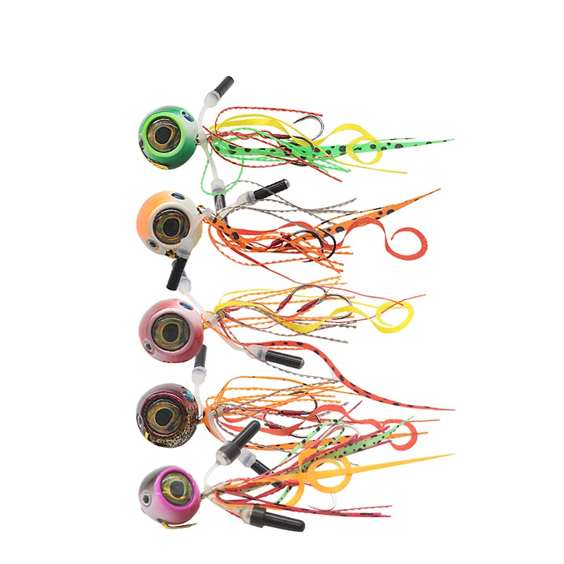 60 г 80 100 120 Kabura lure Pesca Slider Snapper Sea bream Jig head с юбкой lead jig