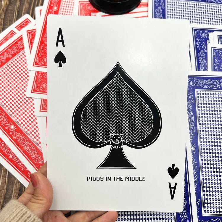 310gsm Germany Core Paper Poker Cards Jumbo Playing Cards Custom Logo Print