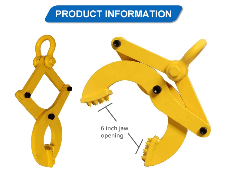 Industrial Single Scissor pallet puller breaker Industrial Claw Gripper Tool Pallet Puller Pallet Grabber Steel Clamp