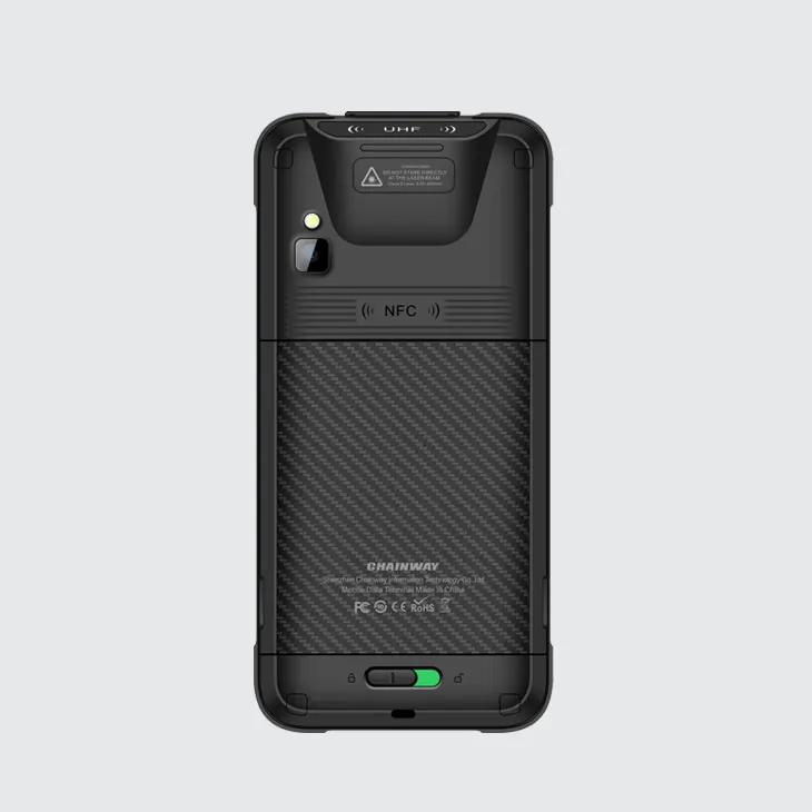 Сканер штрих-кода Chainway C66 и NFC КПК Android 11 0 встроенный UHF RFID-считыватель портативный мобильный