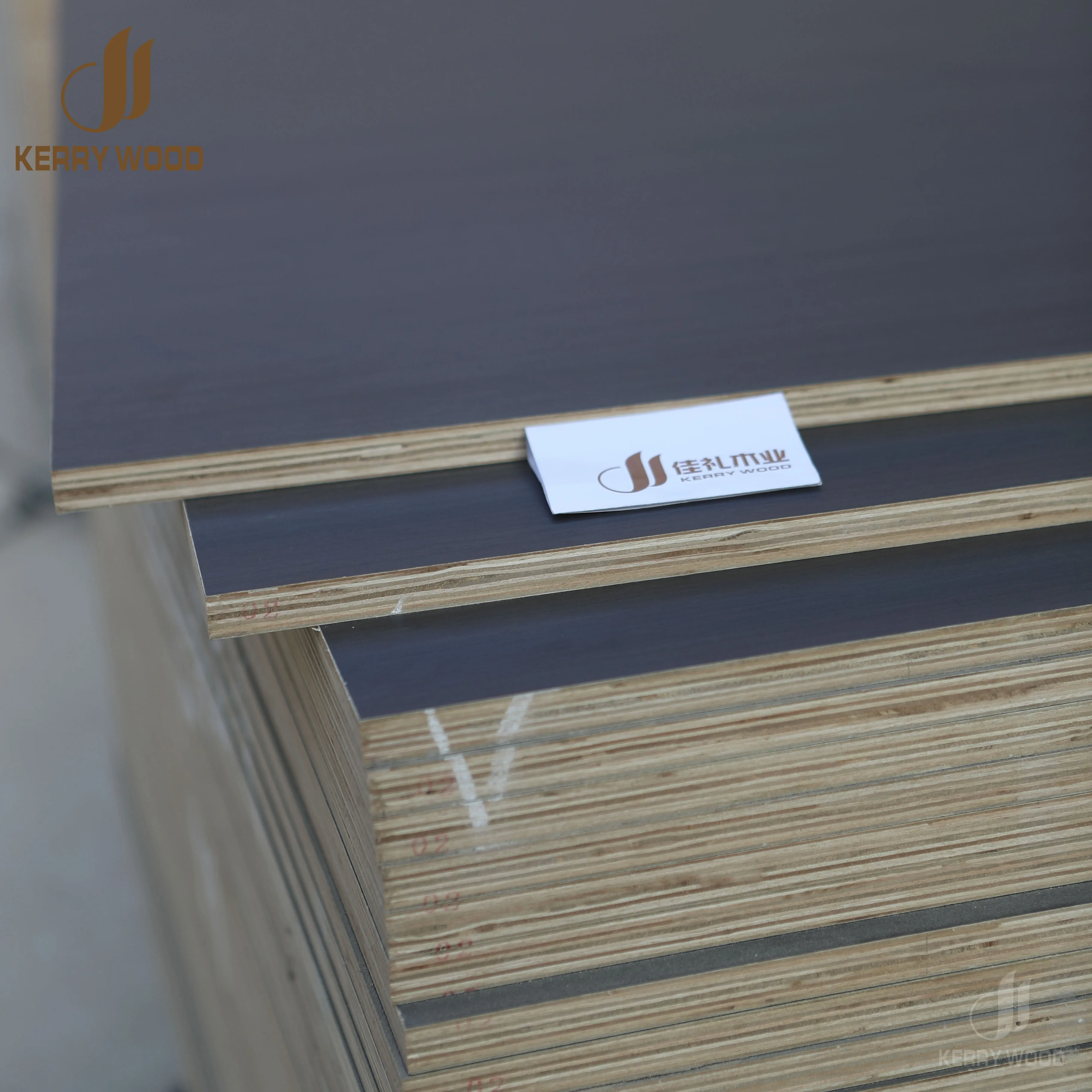 Good Selling Finger Joint Board 18mm Melamine Faced Fir Block Board 4x8 Melamine Laminated Plywood Board