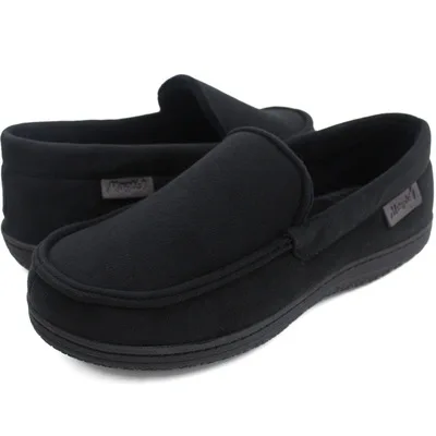 Custom indoor outdoor man slippers with closed-back soft comfortable slippers