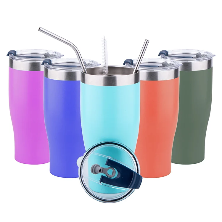  OKADI Оптовая 20 oz 30 Двойная Стенка нержавеющая сталь изолированный стакан для кофе с