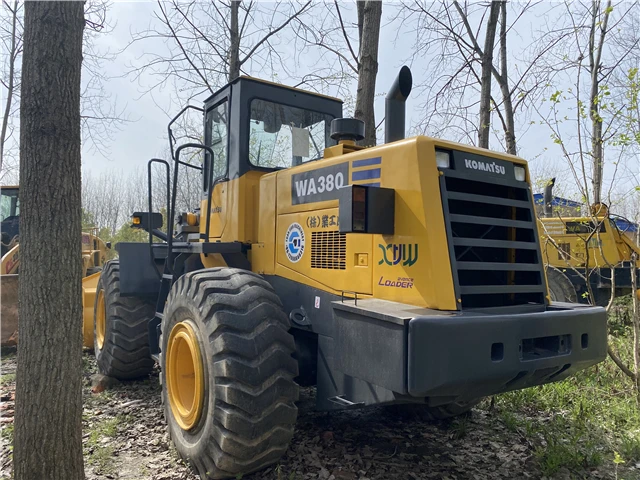 High quality wa380 komatsu Japan original made wa380-3 wa380-6 low price komatsu wheel loader