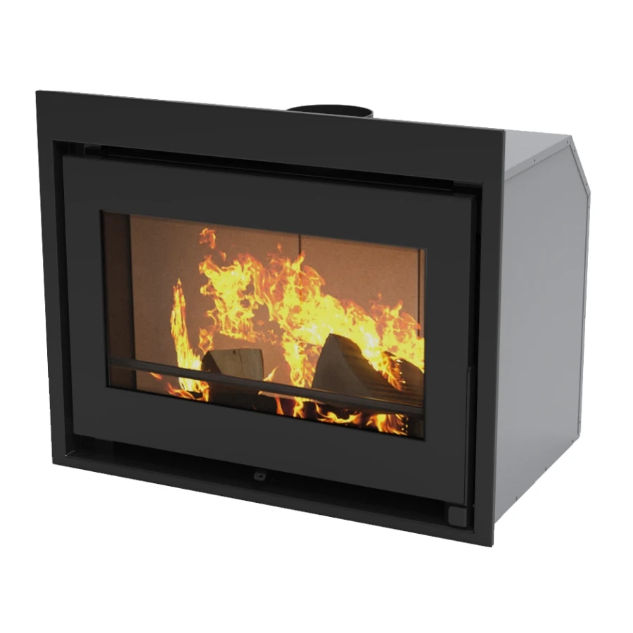 Wood and Pellet Stoves with Ducted pipe and Air Heating for Sale Pellet Stove 15 Kw