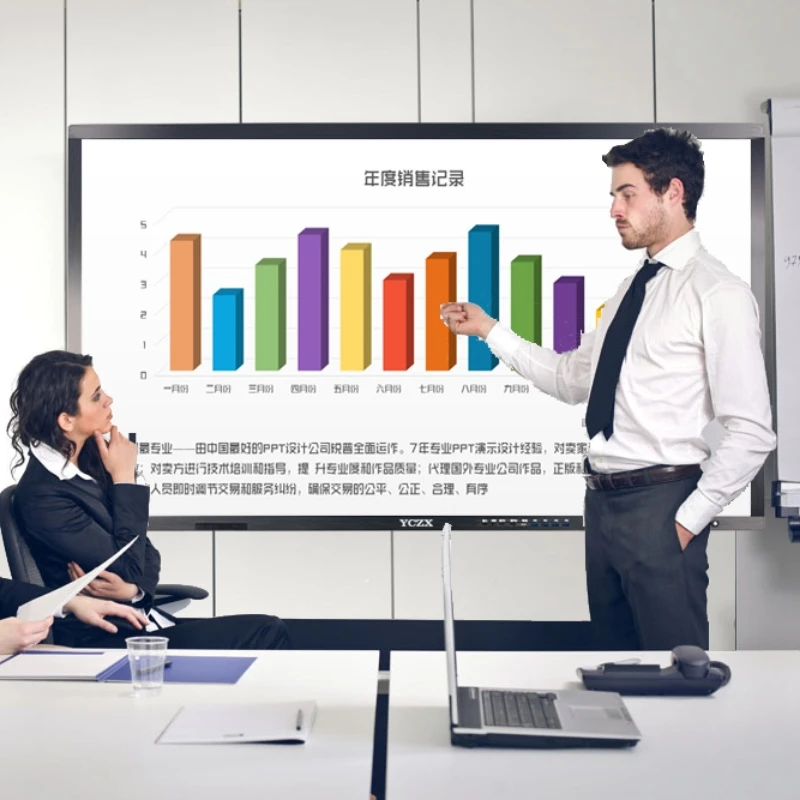 85 inch School Classroom Teaching Smartboards Electronic Touchscreen Smart Board Interactive Flat Panel Display