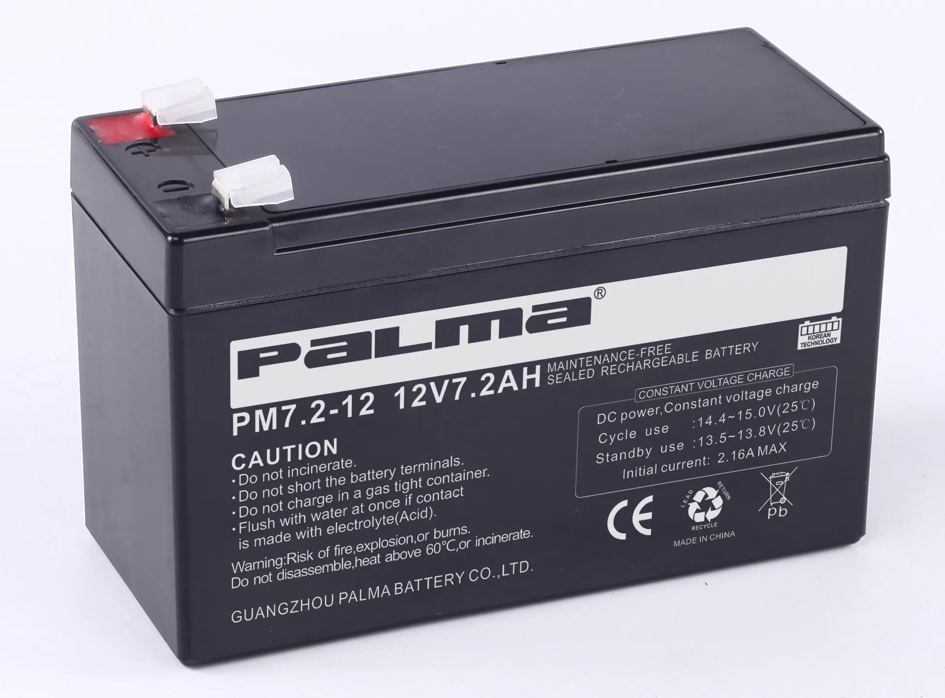 12V7AH 20HR Maintenance-Free Battery 12V 7AH 7.2AH 9AH 12AH Sealed Lead Acid Batteries ups battery