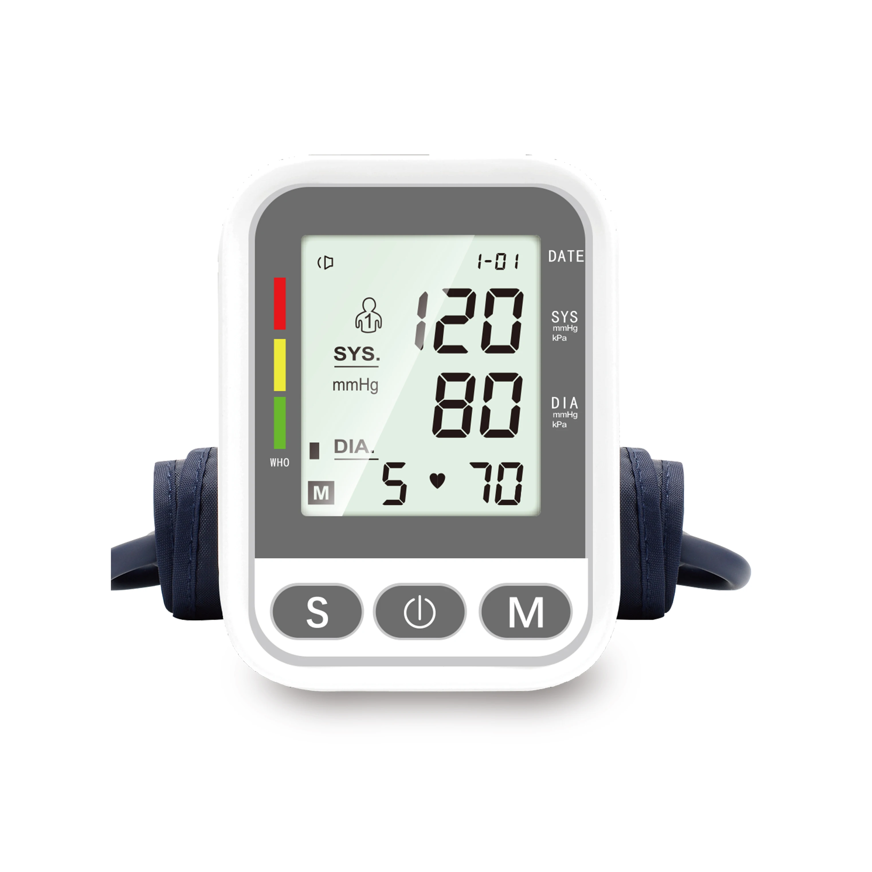 
Medical Equipment Apparatus BP machine armband heart rate blood pressure monitor 