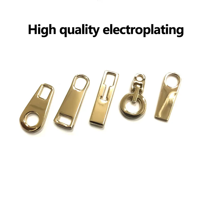 Custom Logo Jacket Zipper Pulls Canada Guangzhou Zip pull 5g Metal Zipper Puller For Bag Handbags Fabric Tactical Zipper Pull