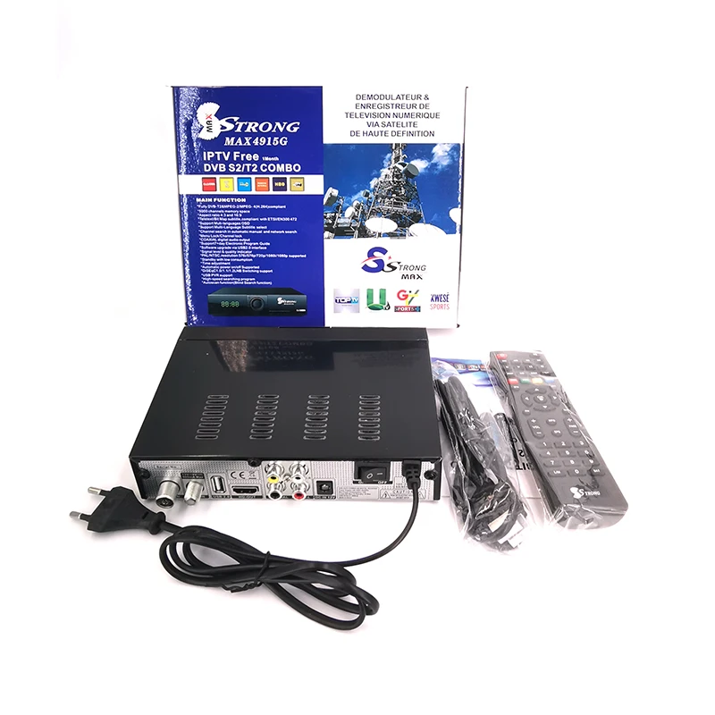 DVB T2 S2 комбо hd dvb world Combo t2 s2 Поддержка Full HD 1080P H.264 спутниковый ресивер