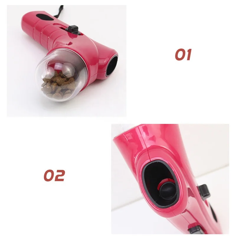 Pet outdoor puzzle interactive snack feeder training press catapult for dog training reward equipment with hanging rope