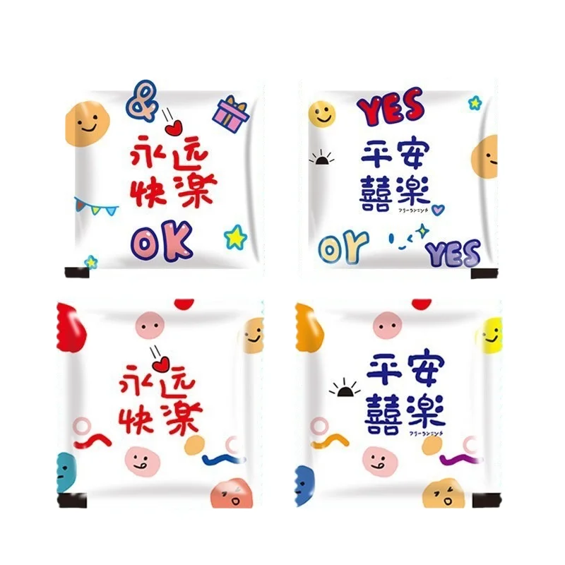 Custom Logo Cleaning Make Up Remover Wipes Individual Pack Wet Wipes