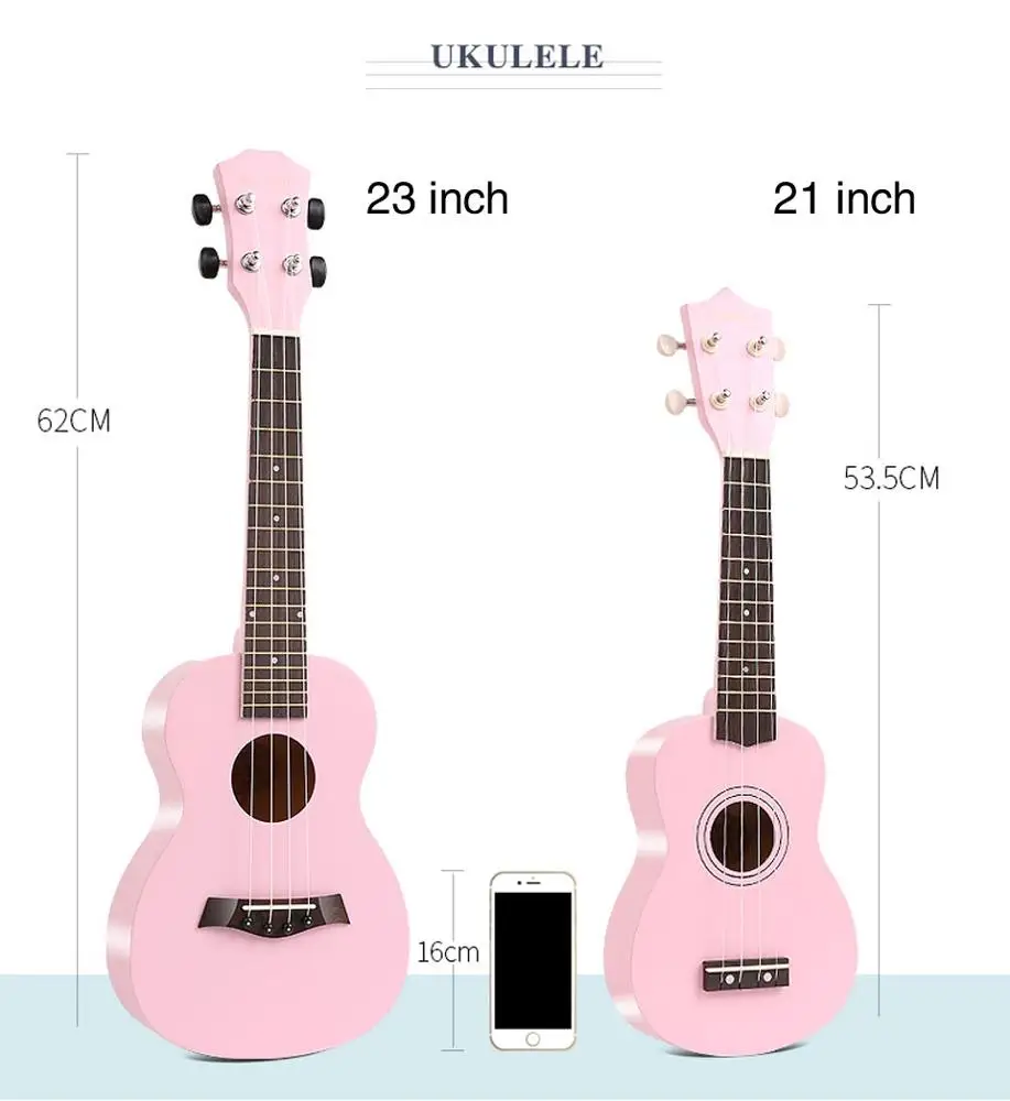 Ukulele wholesale small guitar color 21 inch 23 inch beginner adult female student Hawaii Ukulele