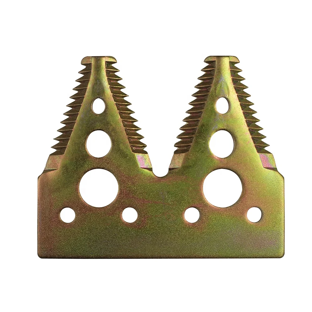 Combine Harvester Knife Spare Section Replaces OEM H163131 H153329 Harvester Blade Fits On Platform 600F 600D 600R Series