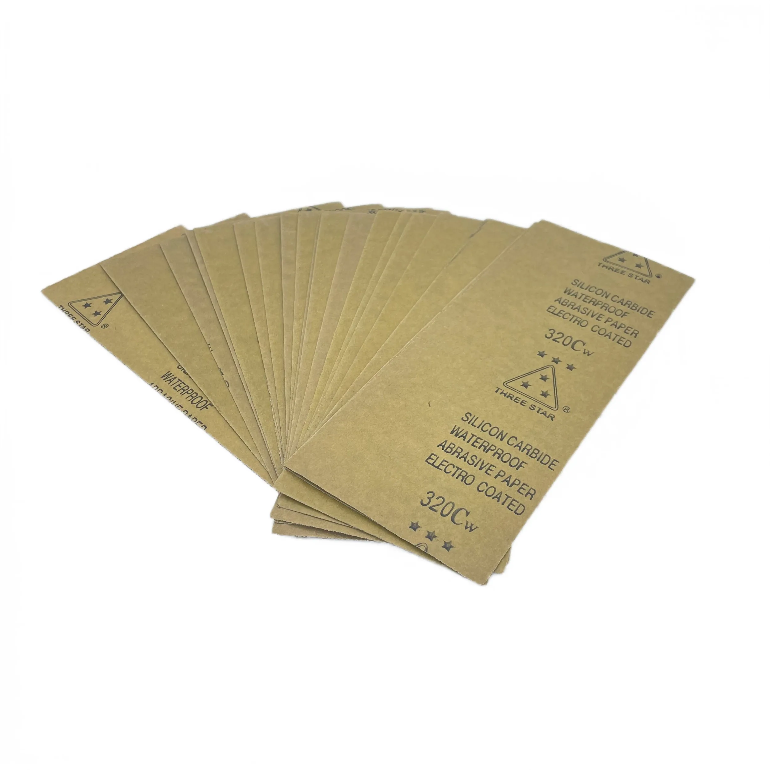 Aluminum Oxide Sandpaper Sheet for Polishing 230 Mm 60 Grit Sanding Paper 20 Years Rectangle Sand