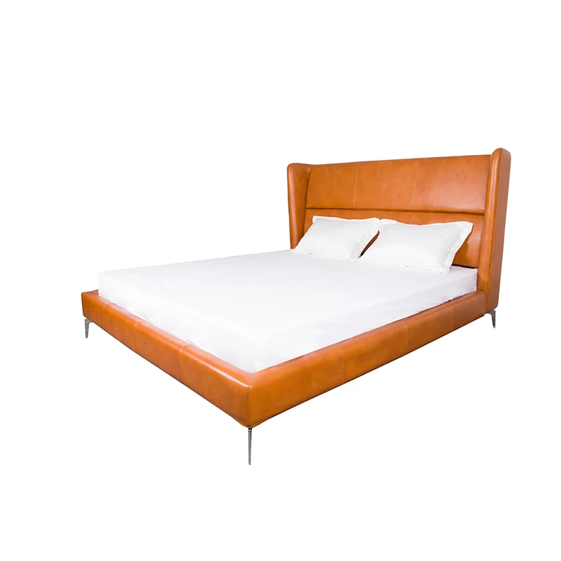 
Factory Supply modern storage leather bed 1.8 m double bed 