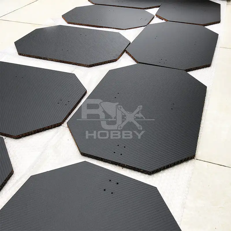 RJX Manufacturing carbon fiber sandwich panels boards with Aluminum Nomex honeycomb PMI foam core