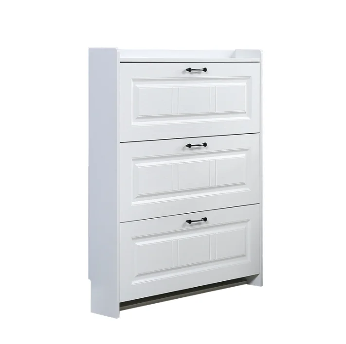 Enter the door super thin tipper shoe cabinet special home doorway cabinet storage artifacts small shoes shelves multi-level