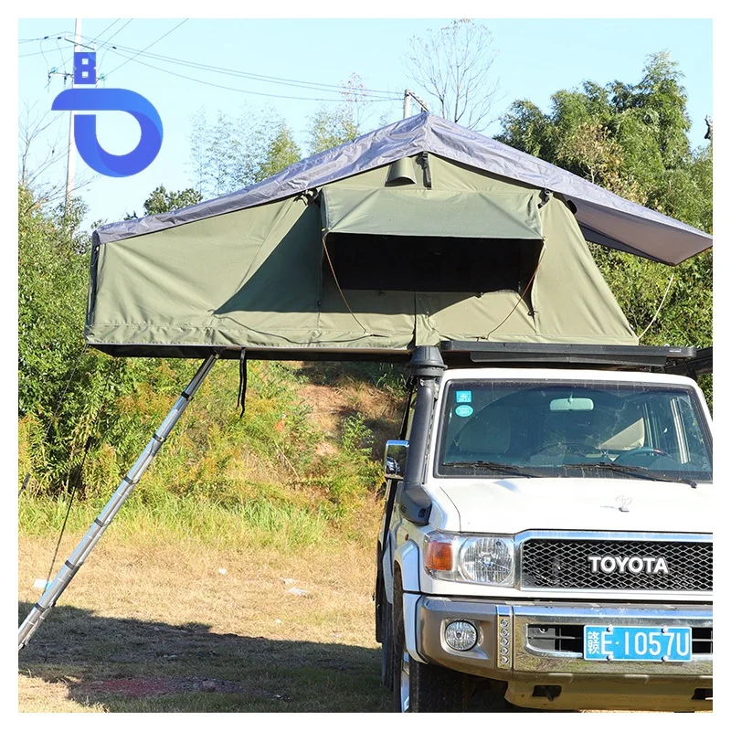 Tienda de campaa techo 4x4 человек jeep top tent на крыше