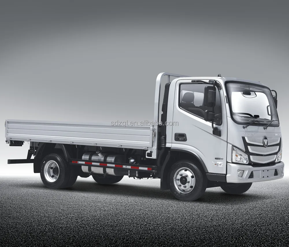 Китай Foton Aumark S модели 7-8 тонн грузоподъемность плоская кровать Низкий забор коробка 4x2 грузовик цены для продажи