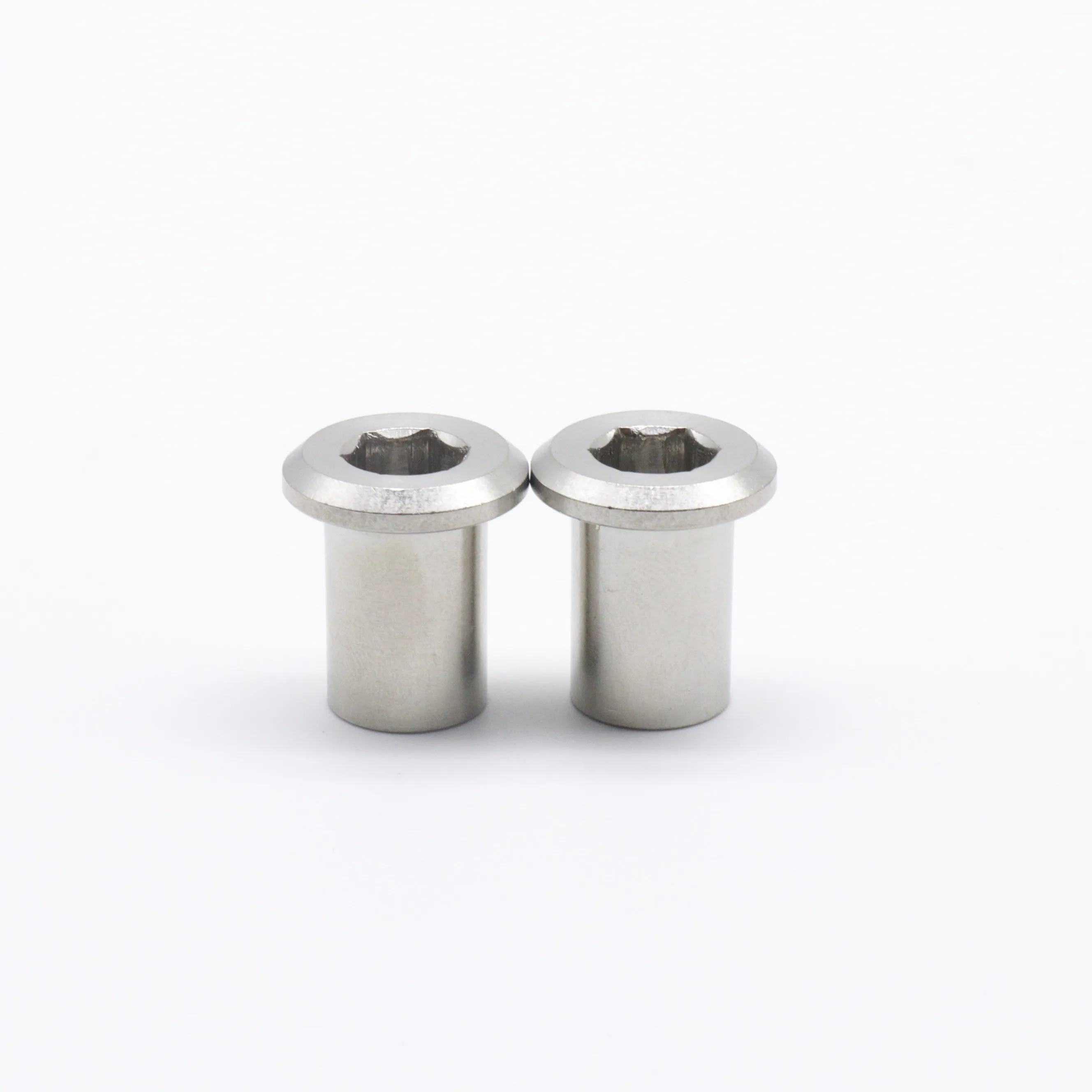 SUS303 SUS304 Custom size barrel sleeve  nut CNC lathe parts machine parts turning nut