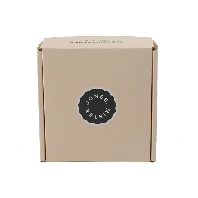  Упаковочная коробка для кофе подписная почтовая картонная с бумажным рукавом