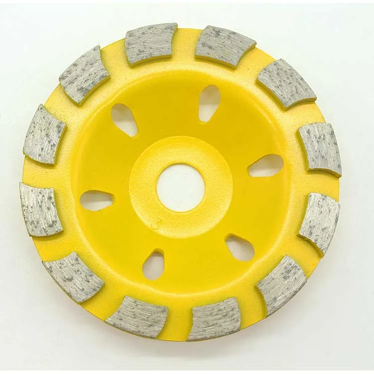 5 inch abrasive grinding wheel for marble granite grinding diamond rubber glass flap concave grinding wheel