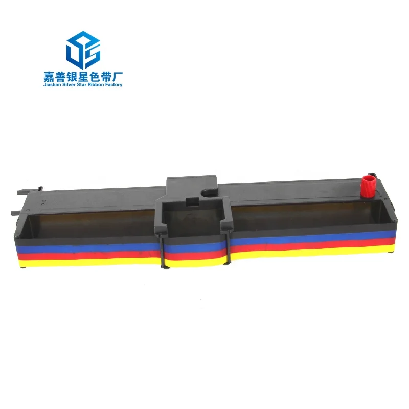 Compatible Dot Matrix Printer Ribbon Cartridge for Epson S015073 LX300 4C LQ800 Colour Fabric Ribbon S015077 C13S015073