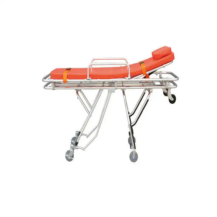 Factory Wholesale First aid trolley stretcher loading patient transfer aluminum alloy Ambulance Stretcher