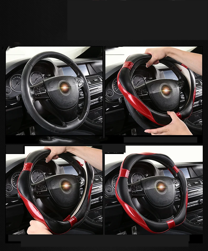 
The new Lei Ling Zhi Xiang Kai is suitable for Mei Rui RAV4 Vios Corolla CHR steering wheel cover 