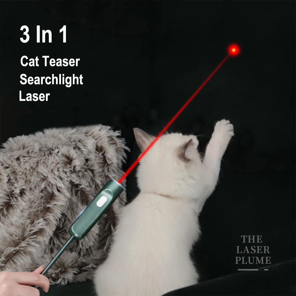 Factory Goods In Stock Hoopet Interactive Cat Laser Teaser Toy