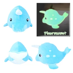 Plush Manufacturer Custom Logo Special Luminous Material Plush Toy Soft Doll Fluorescent Animal Plush Toy