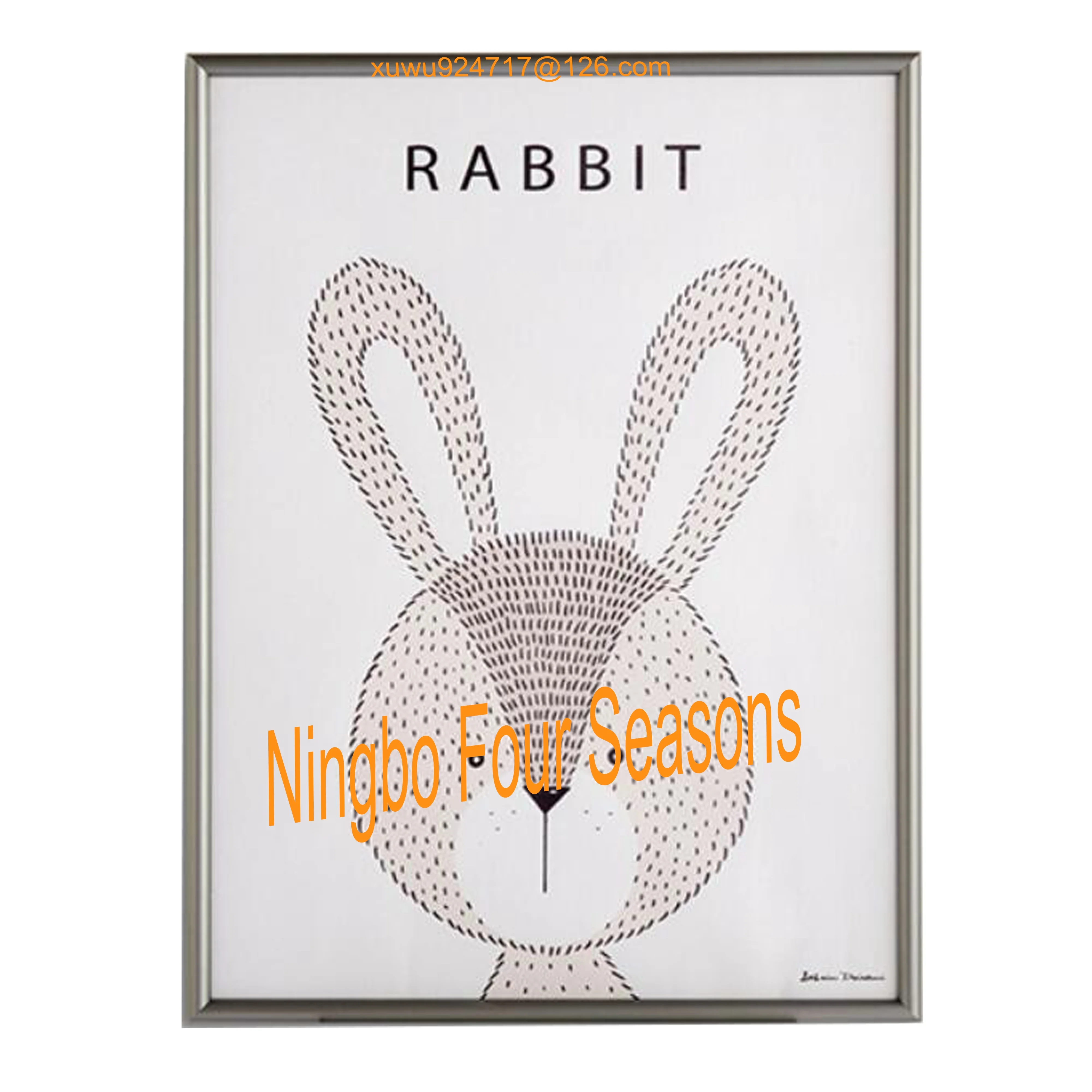 Hot Sell Photo Picture Frame Metal Aluminum Alloy Photo Frame With Glass Plexiglass