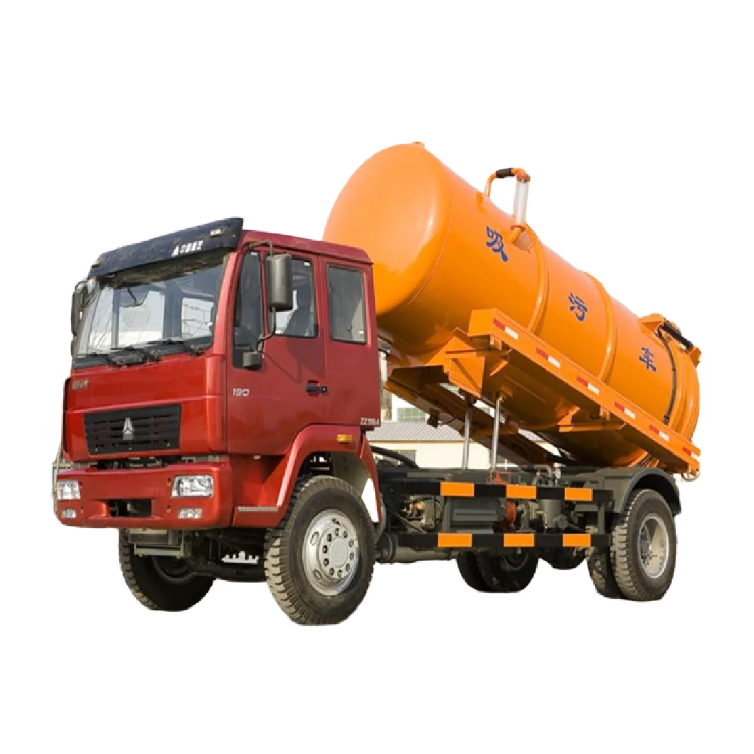 New Arrival Sweeper Vacuum Pump Tank 4*2 190hp Vacuum CleaningTank High Pression Sewer Flushing Vehicle Sewage Suction Truck