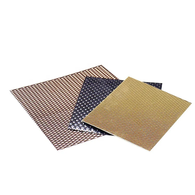 SUCEL 5Wl 6Wl Pattern Embossed Stamped Metal Stainless Steel Laser Cut Wall Sheets Plate In Stainless Steel