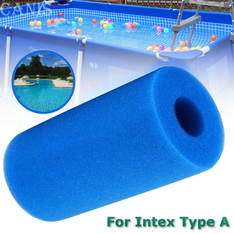 A H S1 Type Blue Swimming Pool Filter Foam Reusable Washable Sponge Cartridge Filter Foam
