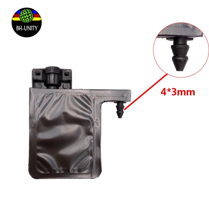 Чернильный демпфер XP600 DX10 DX11 TX800 DX5 для печатающей головки 4*3 мм экологически чистого УФ-принтера Epsn