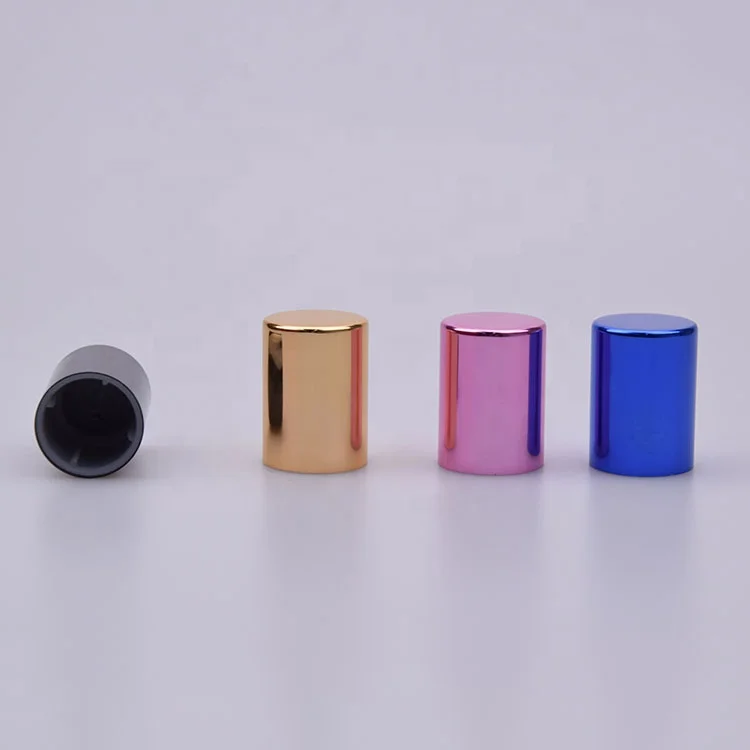 Hot selling 15mm 18mm 20mm Silver Gold Black Aluminum Perfume Spray Cap