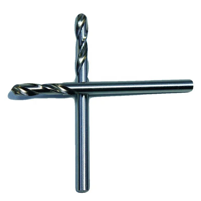 OEM Factory High Quality HSS Brocas Cobalt Straight Shank Twist Drill Bits for Metal Stainless Steel Drilling