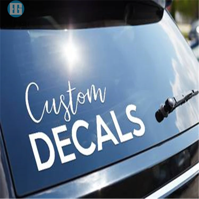 Custom Weatherproof Die Cut Self Adhesive Vinyl Lettering Car Decal By EverGrearter