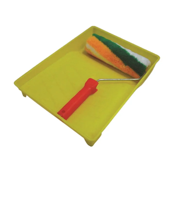 
 Brush factory 3pc 9 inch economy roller european design wall paint brush and roller paint brush set  