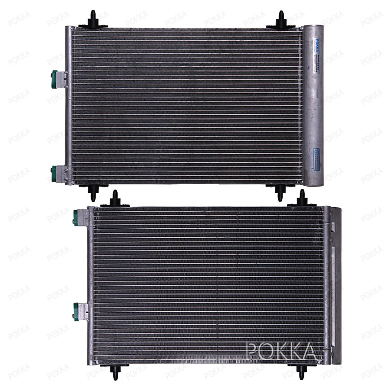 POKKA 0870 auto ac condenser car condenser for Citroen C4 Picasso C-Quatre Peugeot 307 308 car