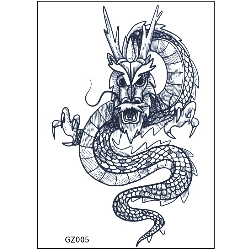 Beauty sticker Latest Natural Simulation water transfer temporary tattoo sticker like the real tattoo