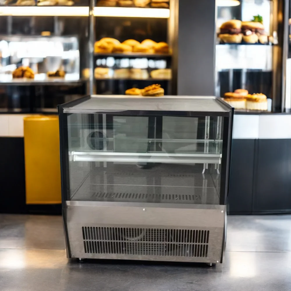 2024 Hot Seller Home Freezer Multi-Decks  compressor, stainless steel, wine cooler LED Light cake display chiller